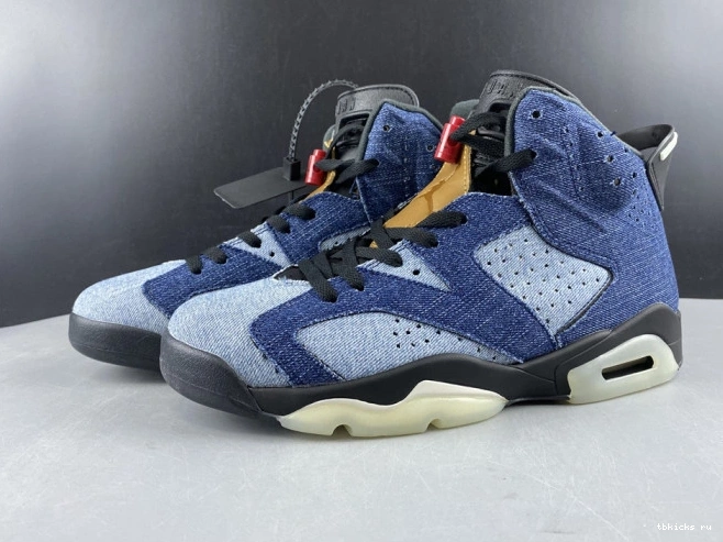 Cheap TB Washed CT5350-401 Air Denim Jordan 6 0726